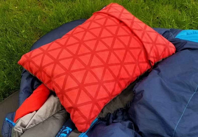 thermarest compressible camping pillow
