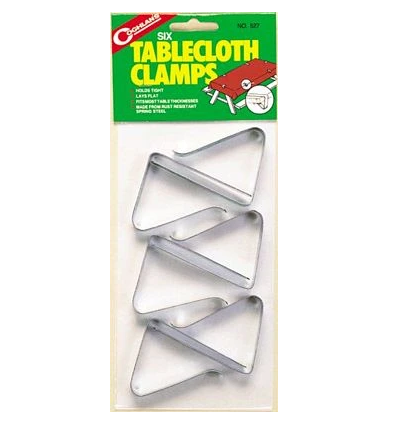 Coghlans Tablecloth Clamps