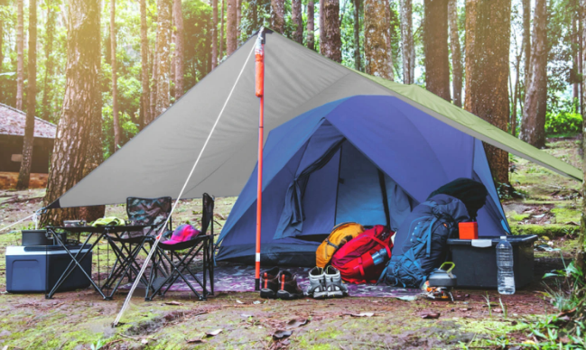 Camping Tarp for protection