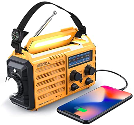 radios to recharge devices like your smartphone
